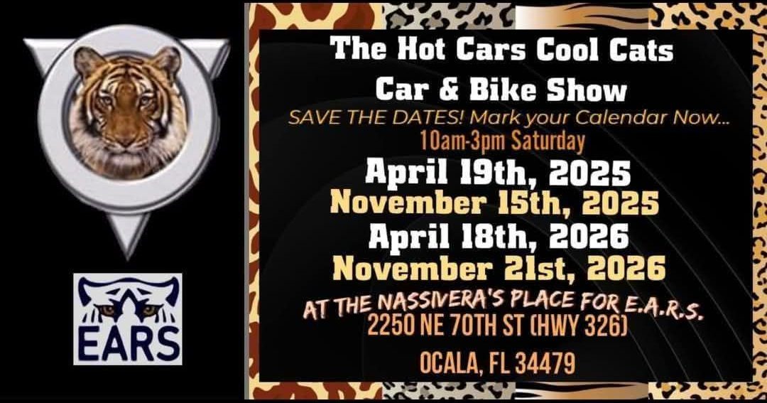 Hot Cars & Cool Cats Car and Bike Show | Ocala / Marion County Florida