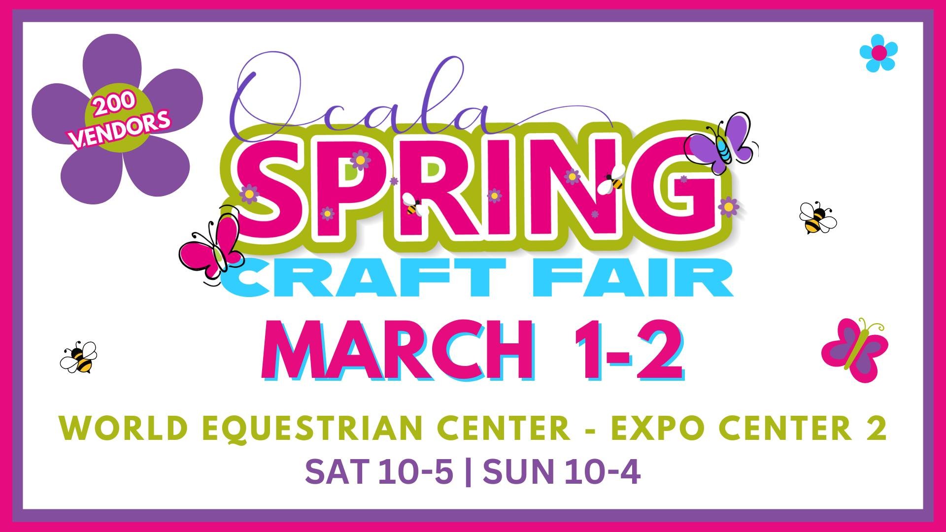 Ocala Spring Craft Fair Ocala / Marion County Florida