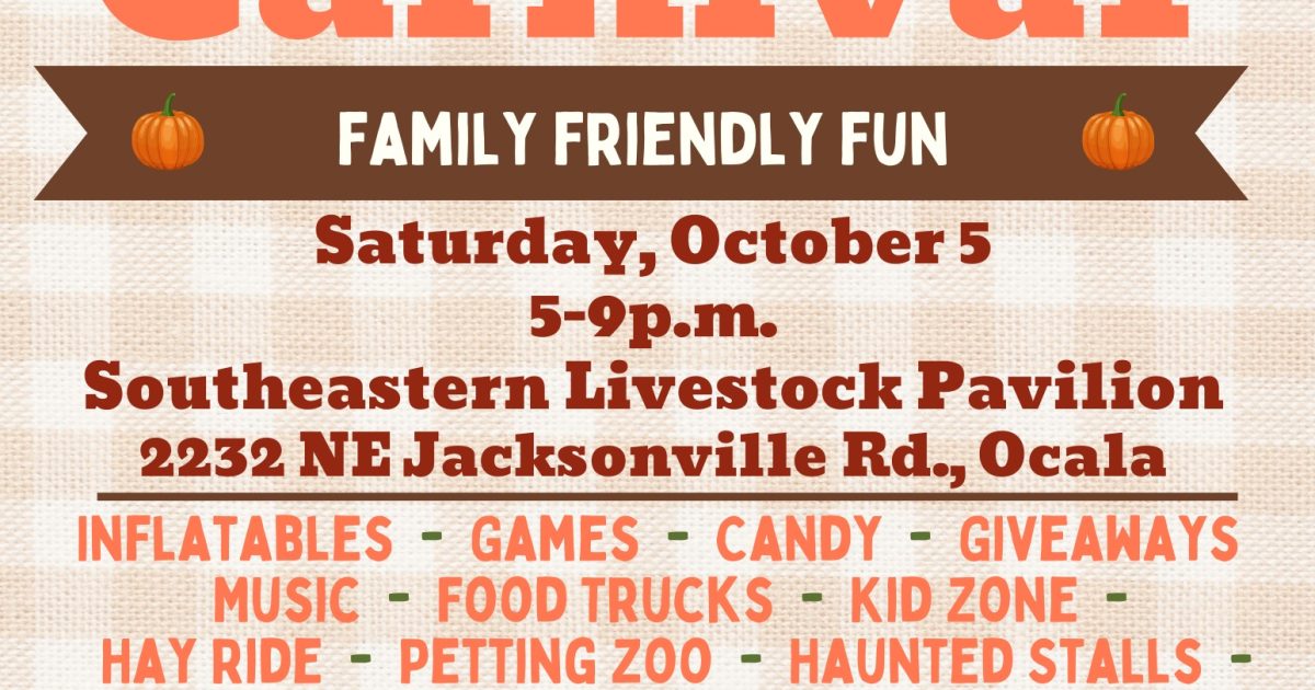 6th Annual Marion County Parks & Recreation Carnival Ocala / Marion